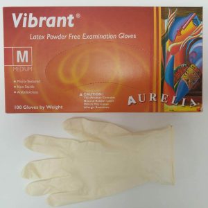 Aurelia® Vibrant latex gloves