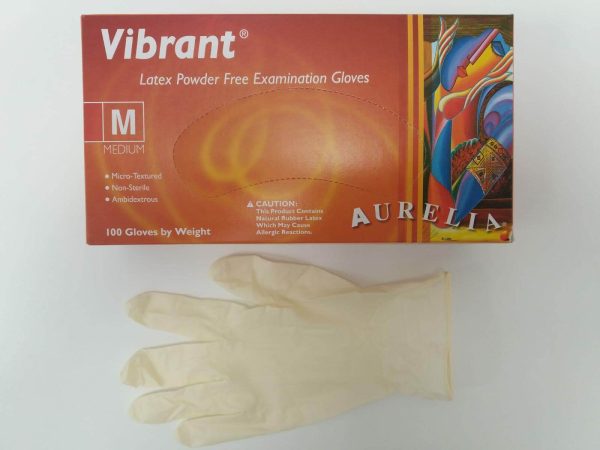 Aurelia® Vibrant latex gloves